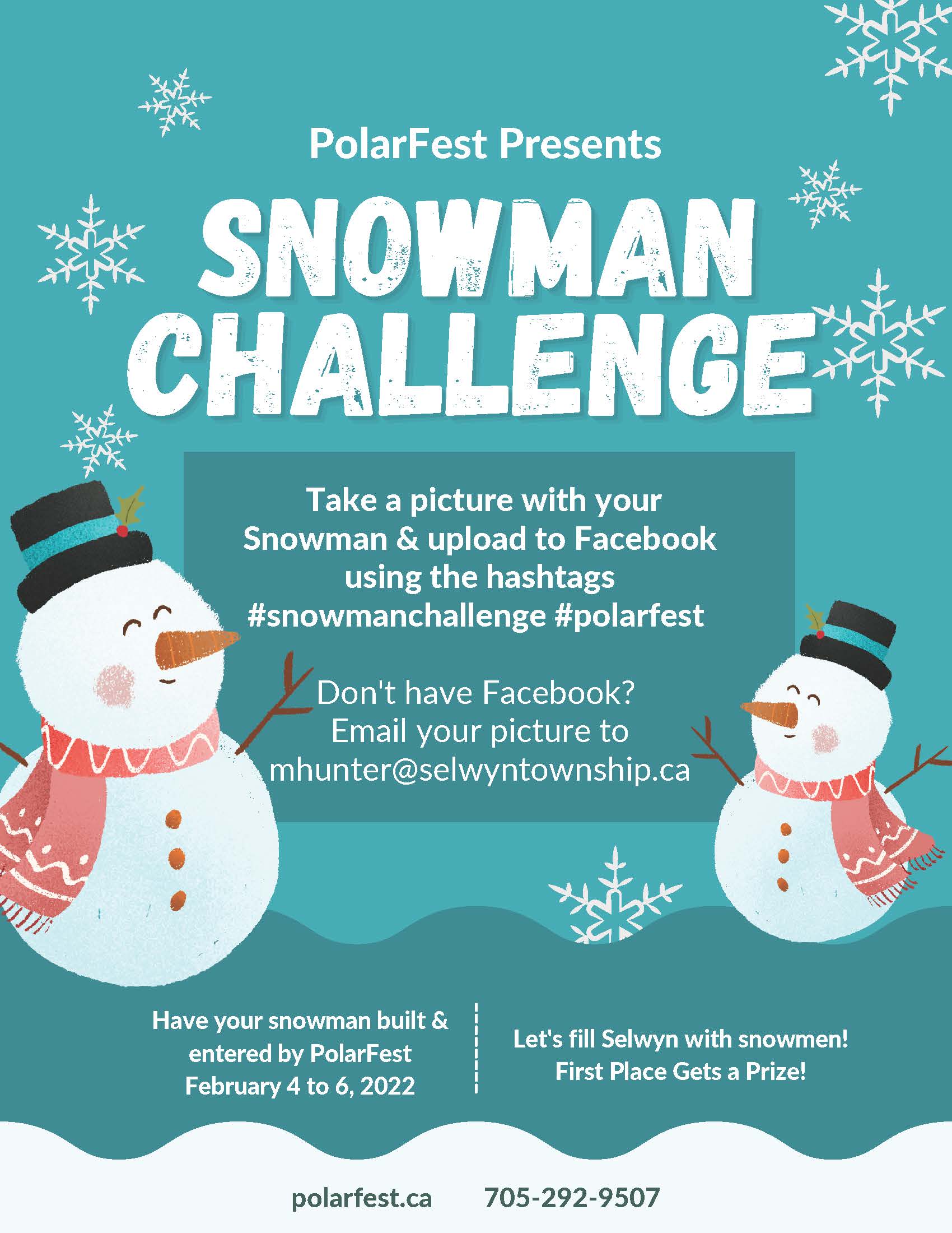 Show us your snowman!  PHOTOS 